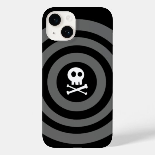 ~ Skull + Crossbones ~ Case-Mate iPhone Case (Achterkant)
