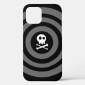 ~ Skull + Crossbones ~ OtterBox iPhone Case (Achterkant)