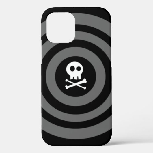 ~ Skull + Crossbones ~ OtterBox iPhone Case (Achterkant)