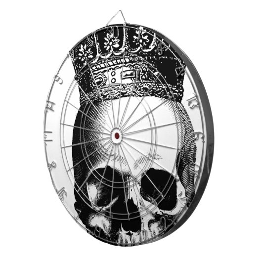 Skull Crown Royal Dartbord (Voorkant Rechts)