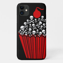 Skull Cupcake iPhone 11 Hoesje