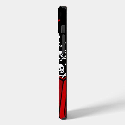 Skull Cupcake Hoesje-Mate iPhone Case (Achterkant / Links)