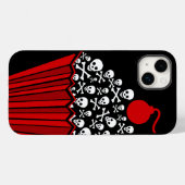 Skull Cupcake Hoesje-Mate iPhone Case (Achterkant (horizontaal))
