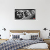 Skull cups canvas print (Insitu (Slaapkamer))