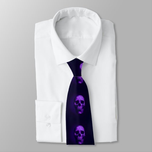 Skull Custom Stropdas (Gebonden)
