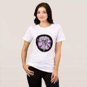Skull Daisy Queen T-shirt 💀🌼 (Voorkant volledig)