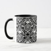 Skull Damask Mok (Links)