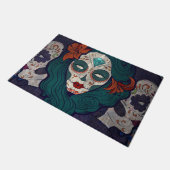 Skull-dames Deurmat (Schuin)
