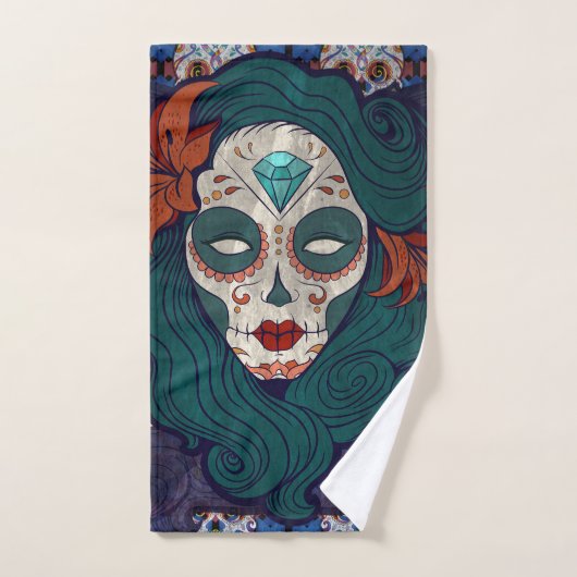 Skull-dames Handdoek (Handdoek)