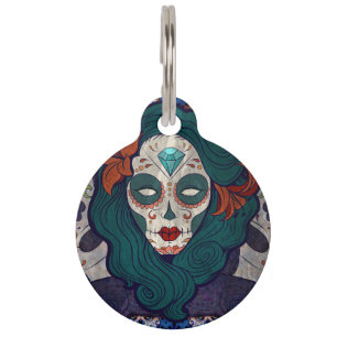 Skull-dames Huisdierpenning