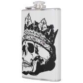 Skull Day of Dead Personalize Name Flask Heupfles (Links)