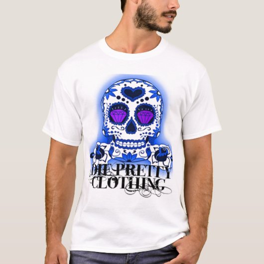 Skull Diamonds (Mannen) T-shirt (Voorkant)