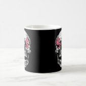 Skull & Dollar Eyes Mug – Dark Money Vibes (Centre)