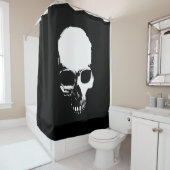 Skull Douchegordijn (In situ)