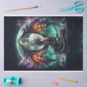 Skull Dragon Tissuepapier (Craft)