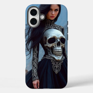 Skull Dress Telefoonhoesje iPhone 16 Plus Hoesje