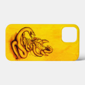 Skull - Duivel Head met slang Case-Mate iPhone Case (Achterkant (horizontaal))