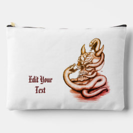 Skull - Duivel Head met slang Etui