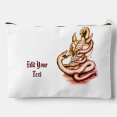 Skull - Duivel Head met slang Etui (Achterkant)