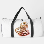 Skull - Duivel Head met slang Plunjezak (Achterkant)