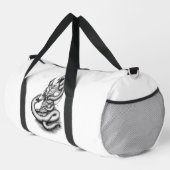 Skull - Duivel Head met slang Plunjezak (Rechterhoek)