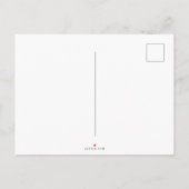 Skull - Duivel Head met slang Uitnodiging Briefkaart (Achterkant)