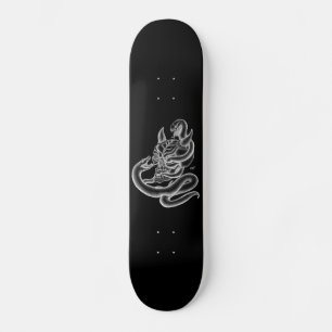 Skull - duivelkoppen met slang skateboard