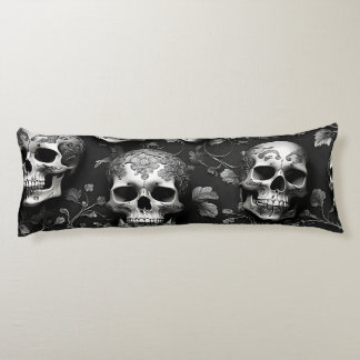 Skull edgy en mysterieus lichaamskussen