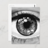 Skull Eeye Briefkaart (Voorkant / Achterkant)