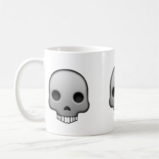 Skull Emoji Koffiemok (Links)