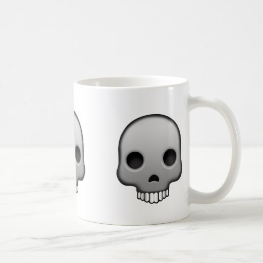 Skull Emoji Koffiemok (Rechts)