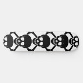 Skull en Crossbones Maple Skateboard (Horizontaal)