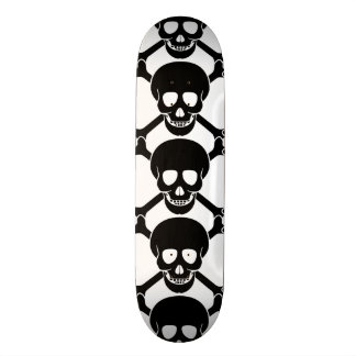 Skull en Crossbones Maple Skateboard