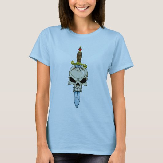 Skull en Dagger T-shirt (Voorkant)