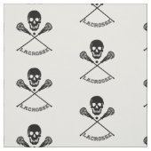 Skull en Lacrosse Sticks Stof (Swatch)
