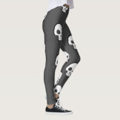 Skull en Mustache Leggings (Rechts)