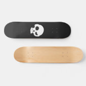 Skull en Mustache Skateboard (Horizontaal)