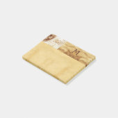 SKULL en TEETH, DENTALE KLINIEK, DENTISTISCHE MONO Post-it® Notes (Schuin)