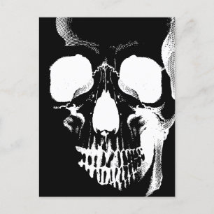 Skull Face Briefkaart
