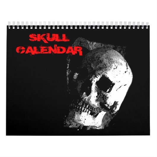 Skull Fantasy Art Heavy Metal Kalender (Hoes)