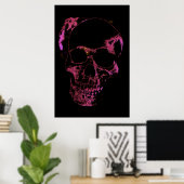 Skull Fantasy Art Poster (Thuiskantoor)