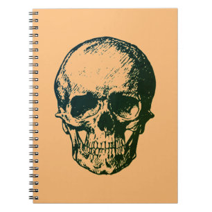 Skull Fantasy Art Rock Punk Heavy Metal Notitieboek
