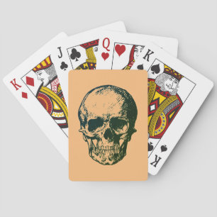 Skull Fantasy Art Rock Punk Heavy Metal Pokerkaarten