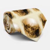 Skull Fantasy Art Stropdas (Opgerold)