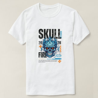 Skull fire t-shirt