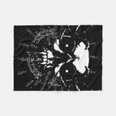 Skull Fleece Deken (Voorkant (Horizontaal))