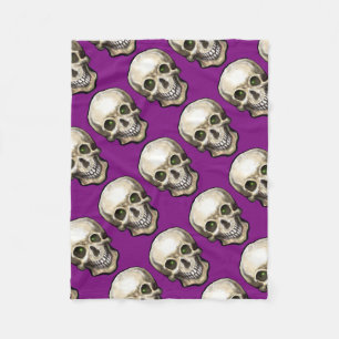 Skull Fleece Deken