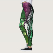 Skull Fleur De Lis Leggings (Links)