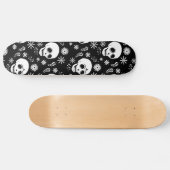 Skull Flower Skateboard (Horizontaal)