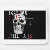 Skull forensic science CSI dode mannen Muismat (Voorkant)